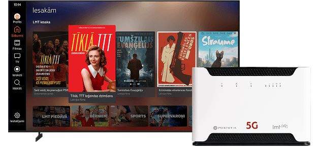 Television and router