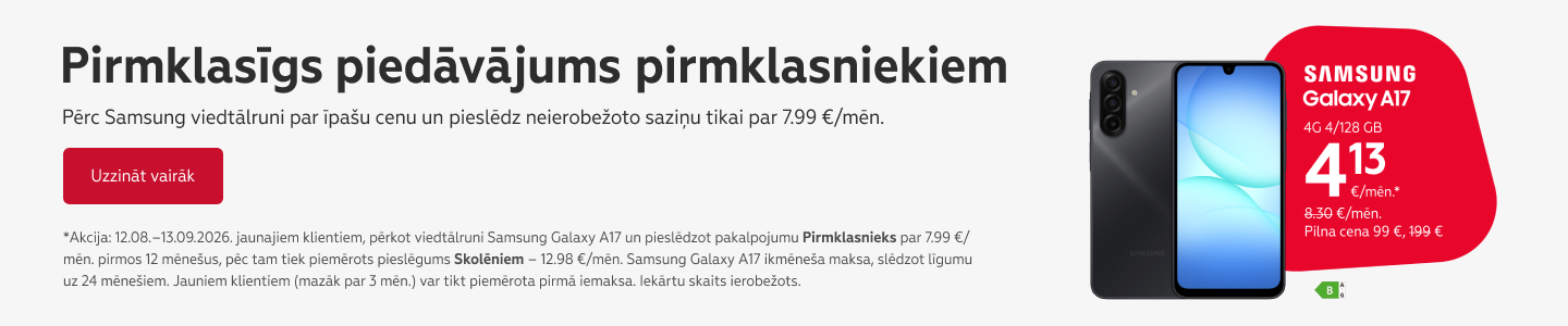 Skolēns ar viedtālruni akcija