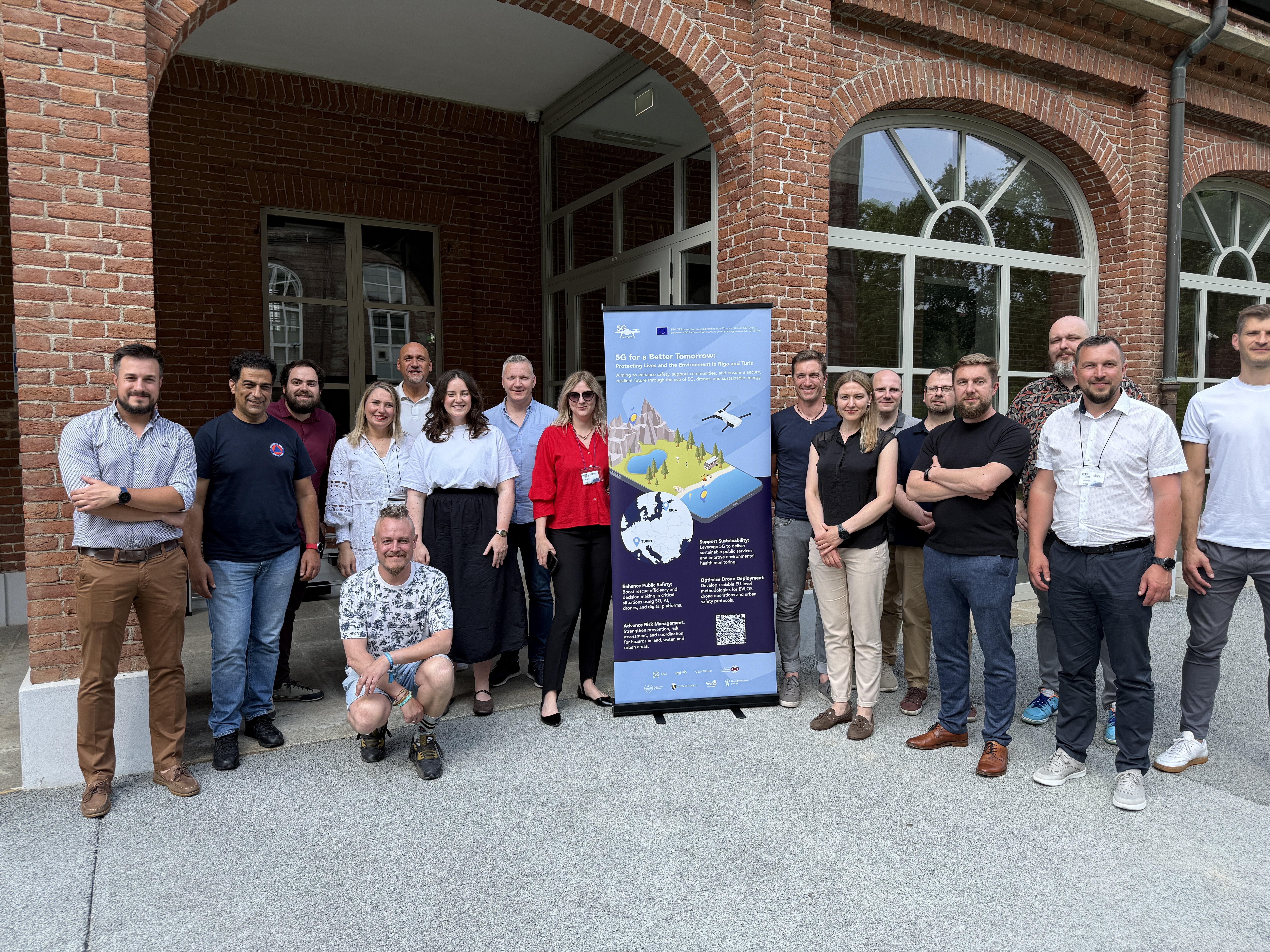 LMT 5G4LIVES project assembley